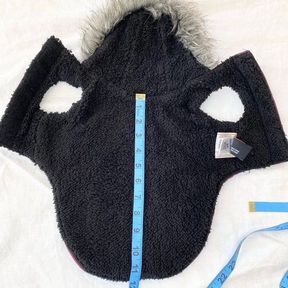 Bailey & Bella Quilted Purple Dog Parka Jacket - Picture 12 of 15